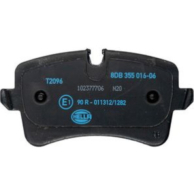 Hella | Bremsbelagsatz, Scheibenbremse | 8DB 355 016-061