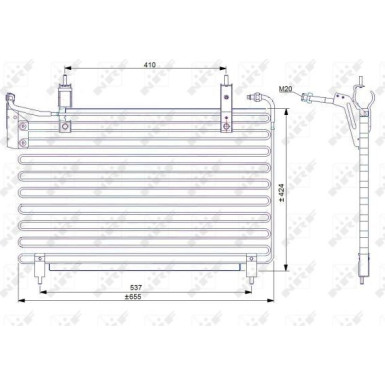 35071 Kondensator, Klimaanlage EASY FIT