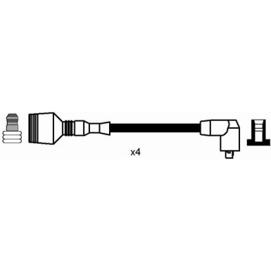 8195 Zündleitungssatz