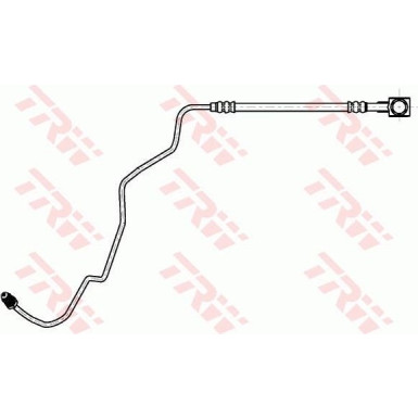 TRW | Bremsschlauch | PHD1041
