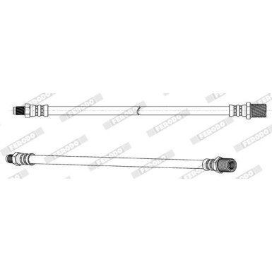 Ferodo | Bremsschlauch | FHY2796 Ferodo | Bremsschlauch | FHY2796