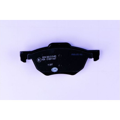 Hella | Bremsbelagsatz, Scheibenbremse | 8DB 355 010-831