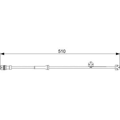 1 987 473 029 Warnkontakt, Bremsbelagverschleiß
