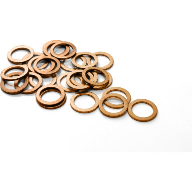 ELRING 115.100 Ölablaßschraube Dichtung Kupfer