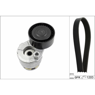 529 0009 10 Keilrippenriemensatz