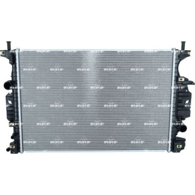 NRF 59282 Kühler, Motorkühlung Aluminium, 670 x 449 x 26 mm, Kühlrippen gelötet