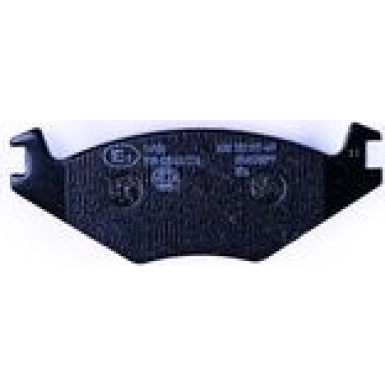Hella | Bremsbelagsatz, Scheibenbremse | 8DB 355 017-491
