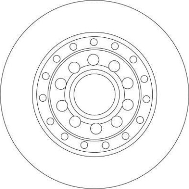 TRW | Bremsscheibe | DF4269
