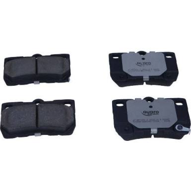 Bremsbelagsatz, Scheibenbremse QUARO SILVER CERAMIC QP7125C