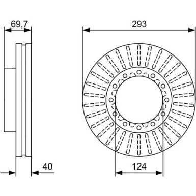 0 986 479 D14 Bremsscheibe