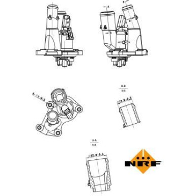 725048 Thermostat, Kühlmittel EASY FIT
