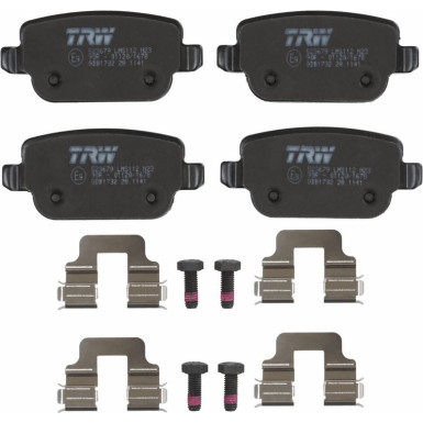 GDB1732 Bremsbelagsatz, Scheibenbremse COTEC