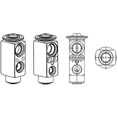 AVE 68 000P Expansionsventil, Klimaanlage BEHR *** PREMIUM LINE ***