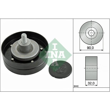 532 0469 10 Umlenk-/Führungsrolle, Keilrippenriemen