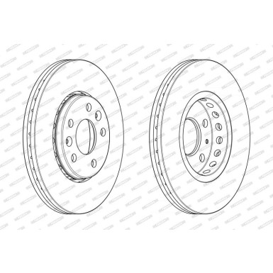 DDF2507C Bremsscheibe PREMIER