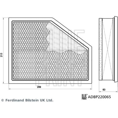 Blue Print | Luftfilter | ADBP220065