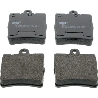 Ferodo Bremsbelagsatz, Scheibenbremse PREMIER ECO FRICTION FDB1322