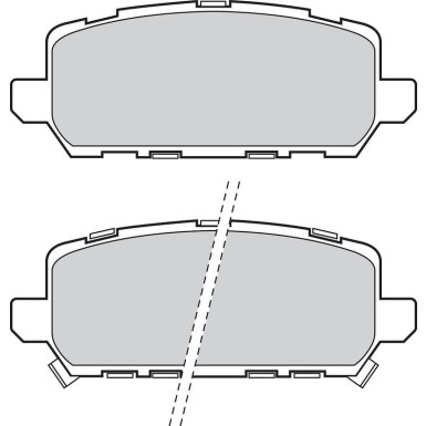 Valeo Bremsbelagsatz, Scheibenbremse ESSENTIAL 302314