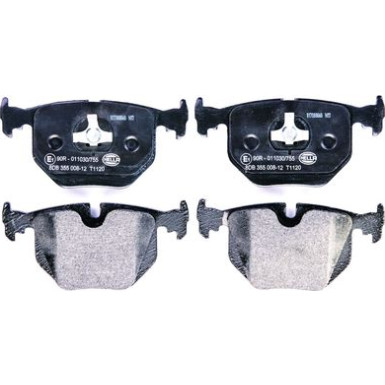 8DB 355 008-121 Bremsbelagsatz, Scheibenbremse