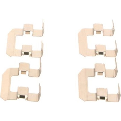 BOSCH | Zubehörsatz, Scheibenbremsbelag | 1 987 474 344