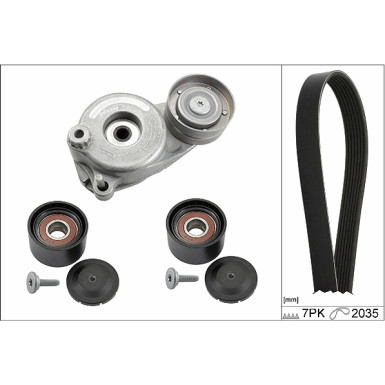 529 0050 10 Keilrippenriemensatz