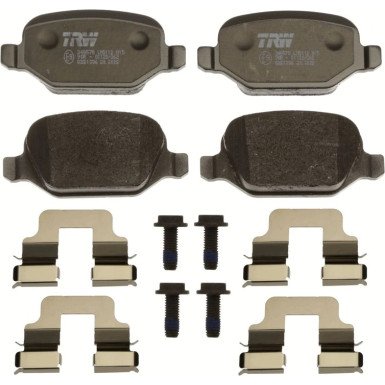 TRW Bremsbelagsatz, Scheibenbremse COTEC GDB1396