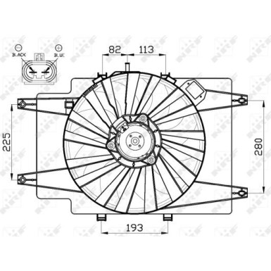 47513 Lüfter, Motorkühlung