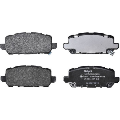 LP3244 Bremsbelagsatz, Scheibenbremse