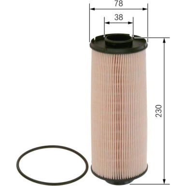 1 457 431 710 Kraftstofffilter 1 457 431 710 Kraftstofffilter