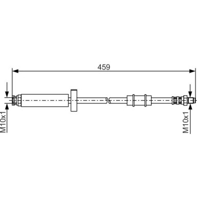 BOSCH | Bremsschlauch | 1 987 476 462
