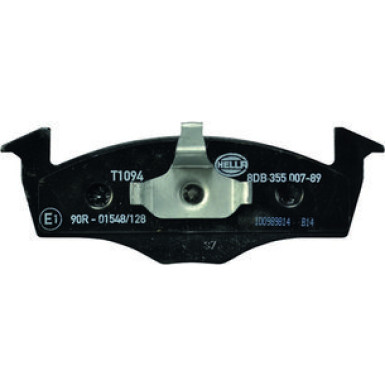 Hella | Bremsbelagsatz, Scheibenbremse | 8DB 355 007-891