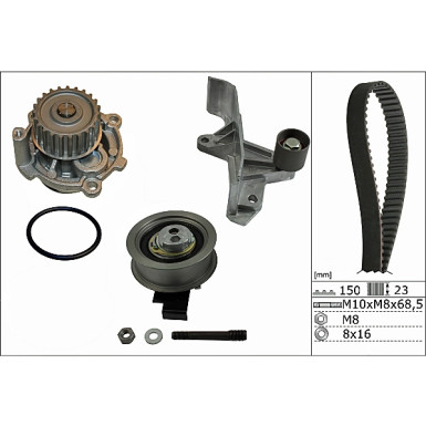 530 0546 31 Wasserpumpe + Zahnriemensatz