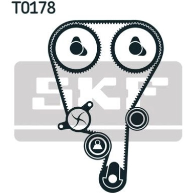 VKMA 06800 Zahnriemensatz