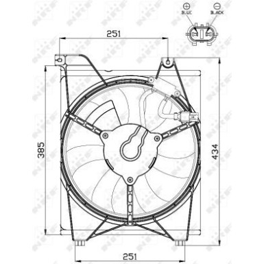47515 Lüfter, Motorkühlung