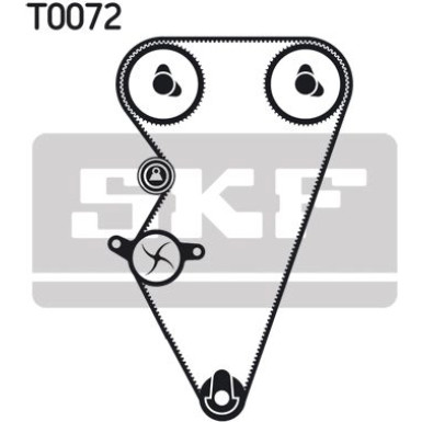 VKMC 07301 Wasserpumpe + Zahnriemensatz
