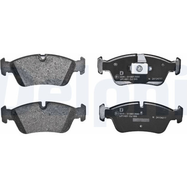 LP1421 Bremsbelagsatz, Scheibenbremse