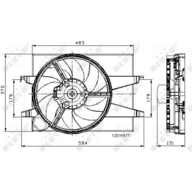 47007 Lüfter, Motorkühlung