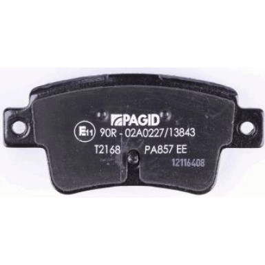 Hella Pagid | Bremsbelagsatz, Scheibenbremse | 8DB 355 019-801