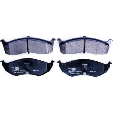8DB 355 014-971 Bremsbelagsatz, Scheibenbremse