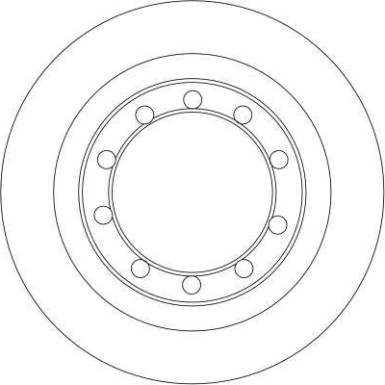 TRW | Bremsscheibe | DF4330