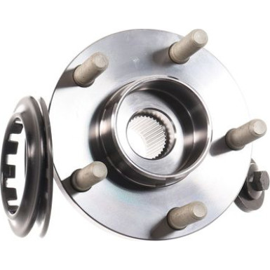 SKF VKBA 6543 Radlagersatz mit integriertem ABS-Sensor, 78 mm