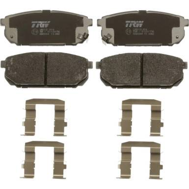 TRW Bremsbelagsatz, Scheibenbremse COTEC GDB3344