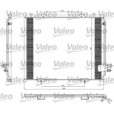 Valeo | Kondensator, Klimaanlage | 817252