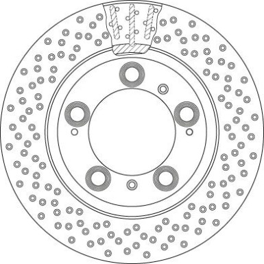TRW | Bremsscheibe | DF6337S
