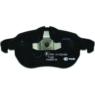 Hella Pagid | Bremsbelagsatz, Scheibenbremse | 8DB 355 012-681