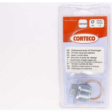 Corteco | Verschlussschraube, Ölwanne | 220152S