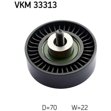 VKM 33313 Umlenk-/Führungsrolle, Keilrippenriemen