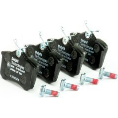 Delphi Bremsbelagsatz, Scheibenbremse LP565 Delphi Bremsbelagsatz, Scheibenbremse LP565