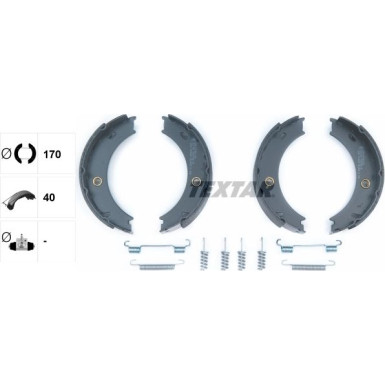 91057900 Bremsbackensatz, Feststellbremse