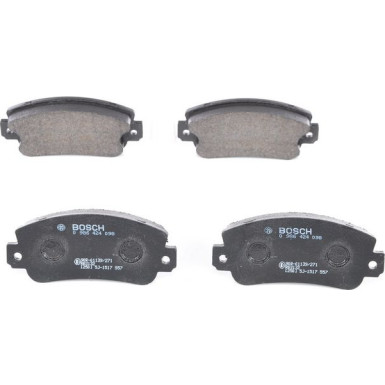 0 986 424 098 Bremsbelagsatz, Scheibenbremse